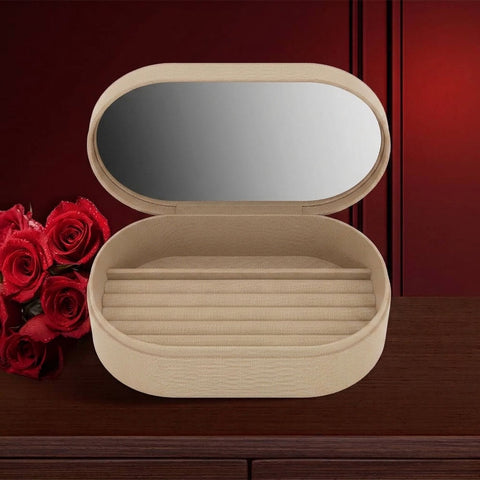 Kissky Premium Jewellery Box Sex Toy Case Beige