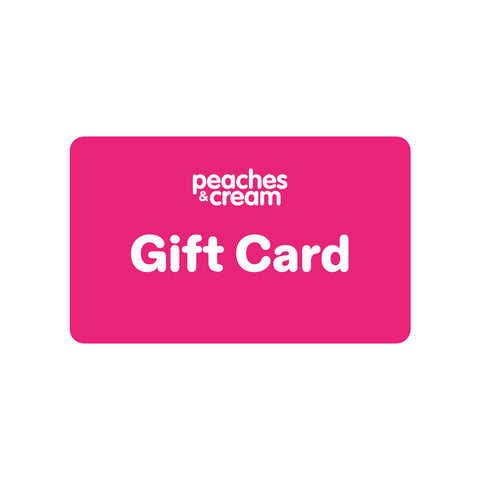 Online Gift Card - Peaches & Cream