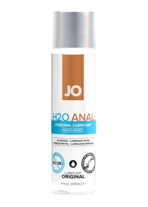 JO Anal H2O Waterbased Lube 120ml