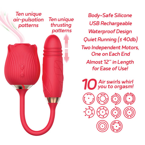 Wild Rose Suction Thruster Vibe