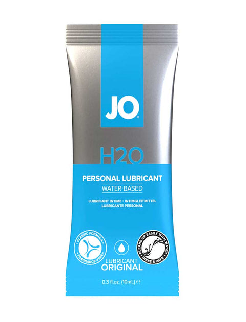 JO H2O Waterbased Lube 10ml Sachet