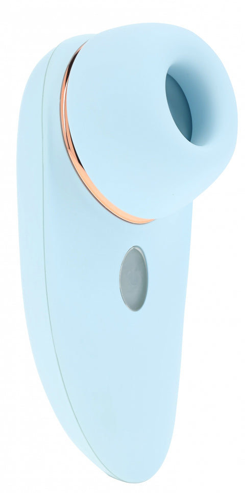 Loveline Aurie Interchangeable Head Clitoral Air Pulse Vibe Blue