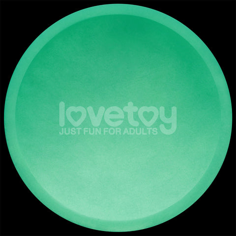 Lovetoy AEROSX Pump Up The Pleasure Dual Density Silicone Inflatable Dildo Red/Green 7.5"