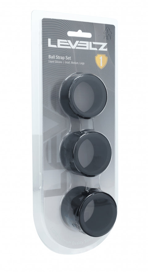 Levelz ball strap set packaging on a white background