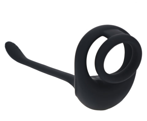 Levelz Dual Motor Silicone Cock Ring With Prostate Stimulator