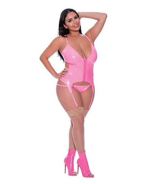 Exposed Club Candy Basque Set 2XL