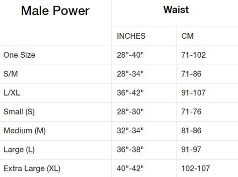 Male Power Pure Comfort Wonder Short Black XL - 150257