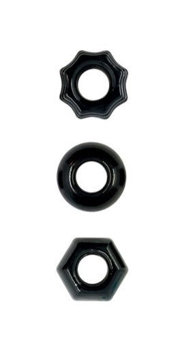 Renegade Chubbies Black Cock RIngs