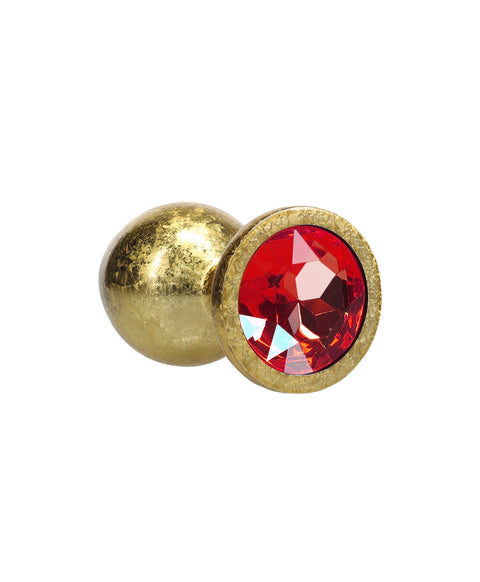 Ouch Milan Metal Butt Plug Set Gold