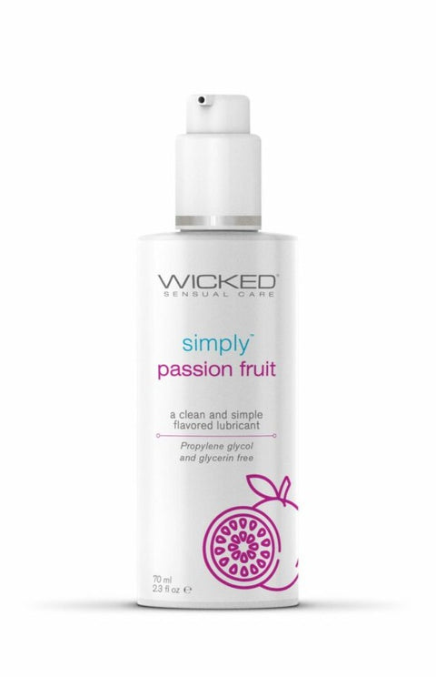 Wicked Simply Passionfruit lube 2 oz/70ml