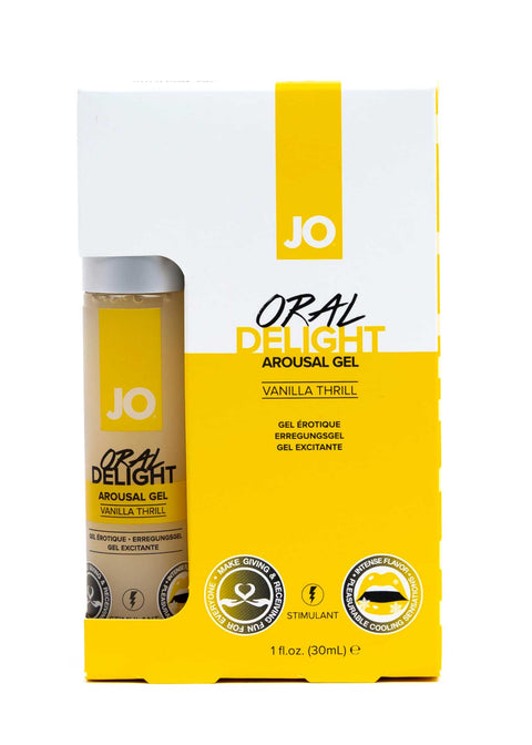 JO Oral Delight Arousal Gel Vanilla 30ml