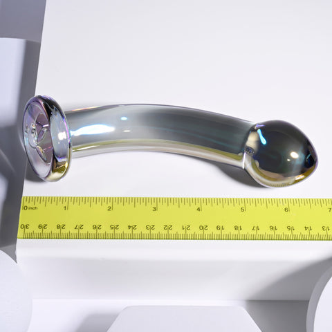 Playboy Jewels King Glass Dildo