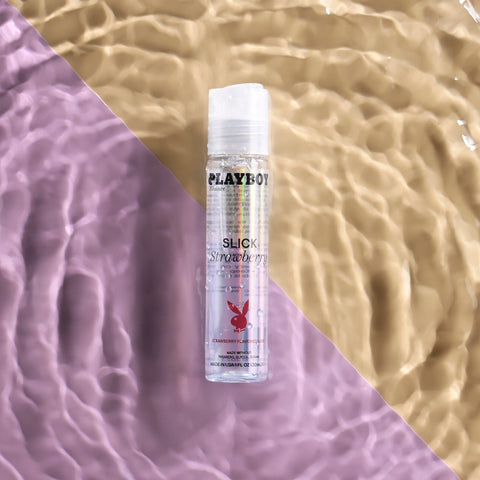 Playboy Slick Strawberry H2O Flavoured Lube 30ml