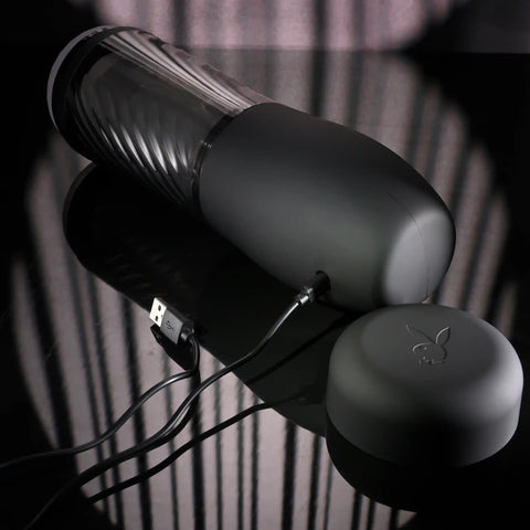Playboy Whirlwind Thrusting & Spinning Stroker