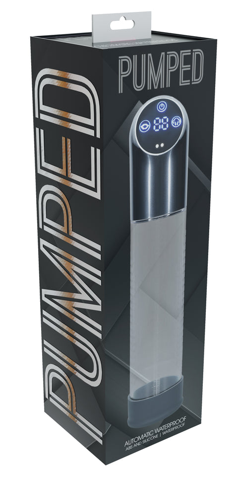 Pumped Automatic Penis Pump Gun Metal