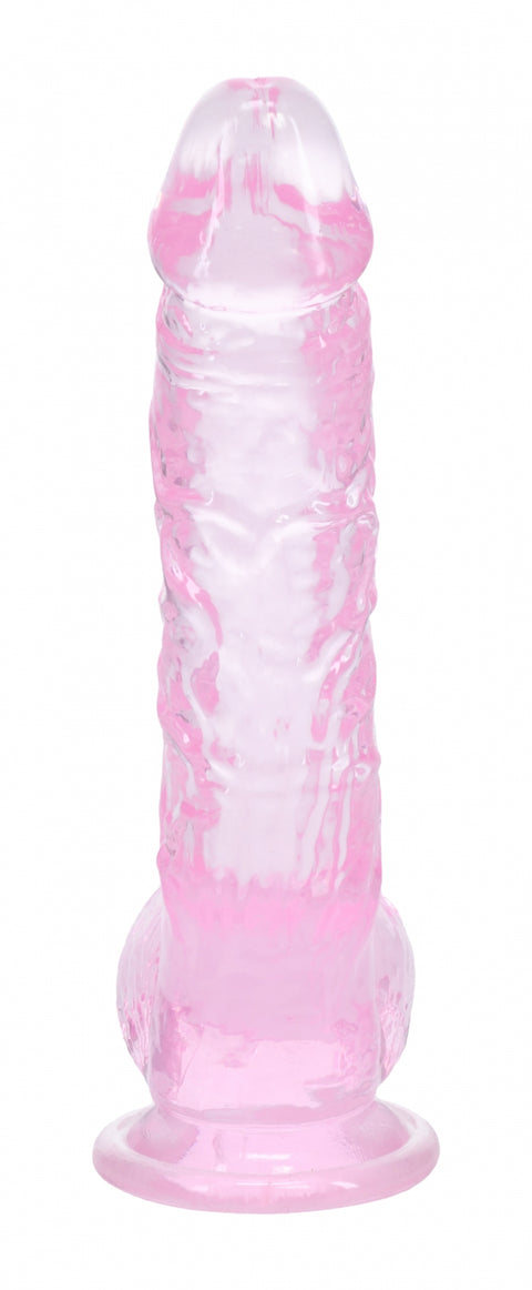 Realrock Realistic Dildo with Balls 5" Pink