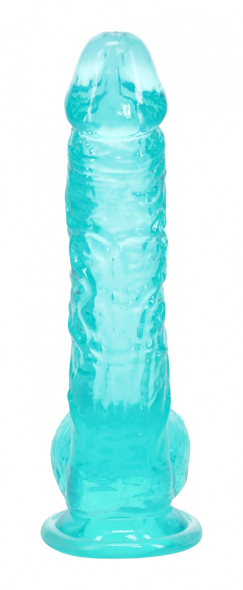 Realrock Realistic Dildo with Balls 5" Teal