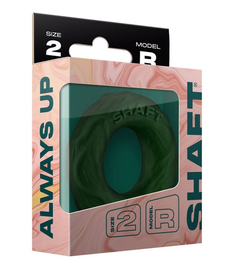 Forto Shaft R Size 2 Green Cock Ring
