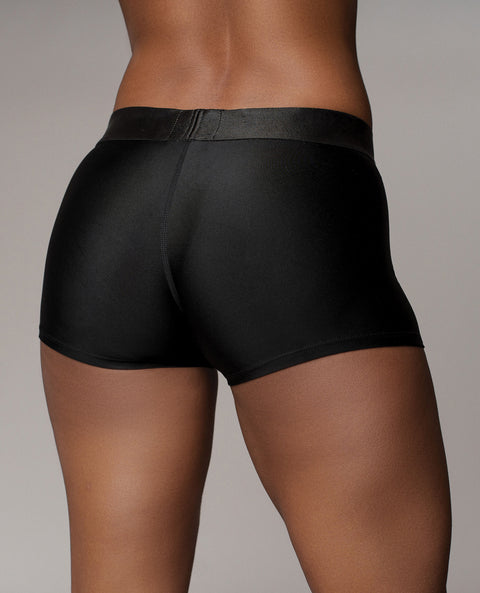 Ouch Vibrating Strap On Boxer – Black M/L