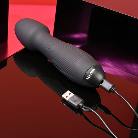 Selopa Power Trip Rechargeable Silicone Wand Style Vibrator