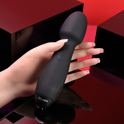 Selopa Power Trip Rechargeable Silicone Wand Style Vibrator