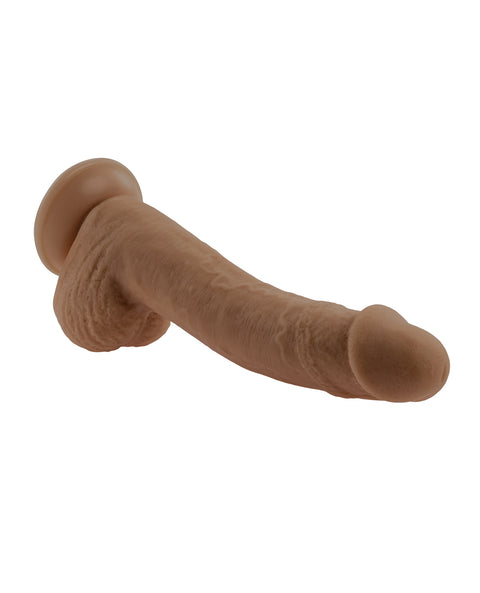 Selopa Natural Feel 7" Flexskin Dildo Dark