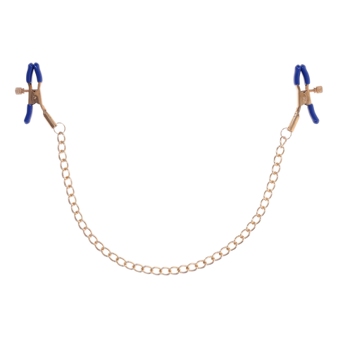 Sportsheets Cougar Chained Nipple Clamps