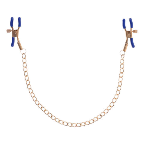 Sportsheets Cougar Chained Nipple Clamps