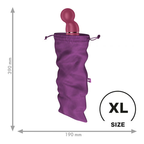 Satisfyer Treasure Bag Sex Toy Storage Pouch Violet XL