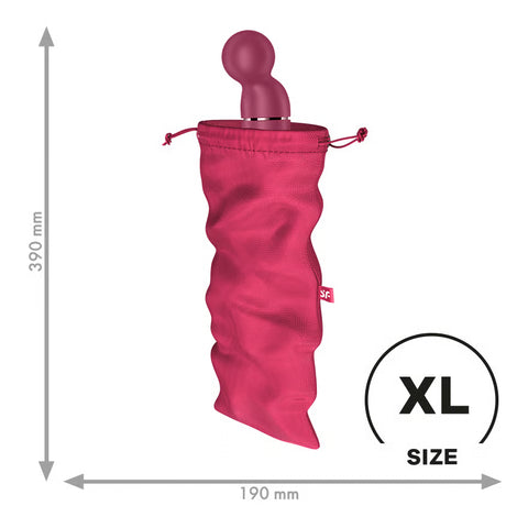 Satisfyer Treasure Bag Sex Toy Storage Pouch Pink XL