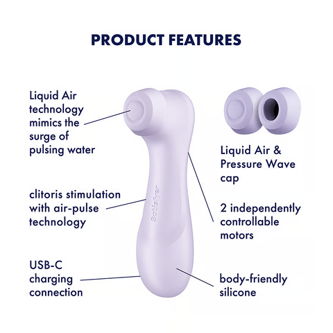 Satisfyer Pro 2 Gen 3 without App Lilac