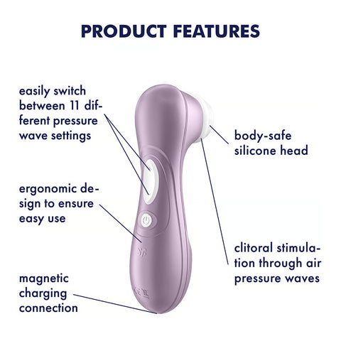 Satisfyer Pro 2 Gen 2 Air Pulse Stimulator Violet