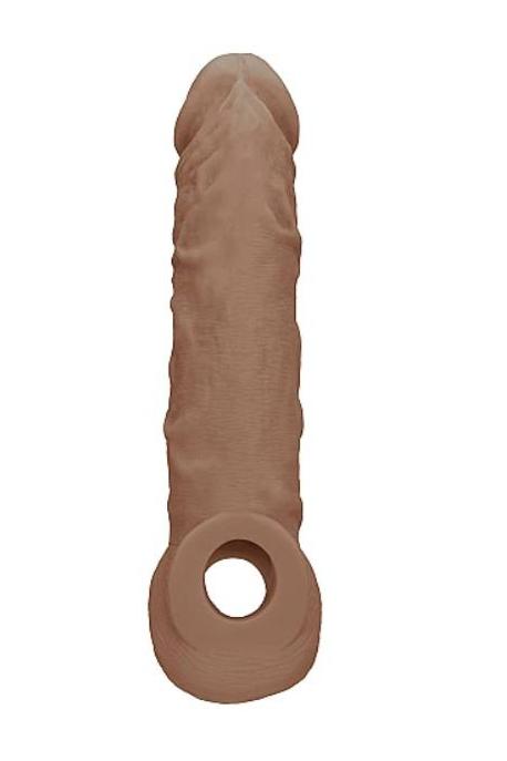 Realrock 8" Penis Sleeve Tan