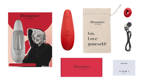 Womanizer Marilyn Monroe Vivid Red