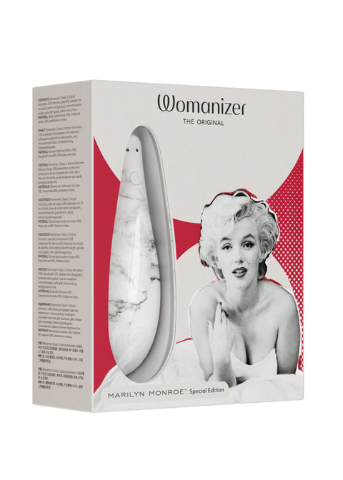 Womanizer Marilyn Monroe White Marble