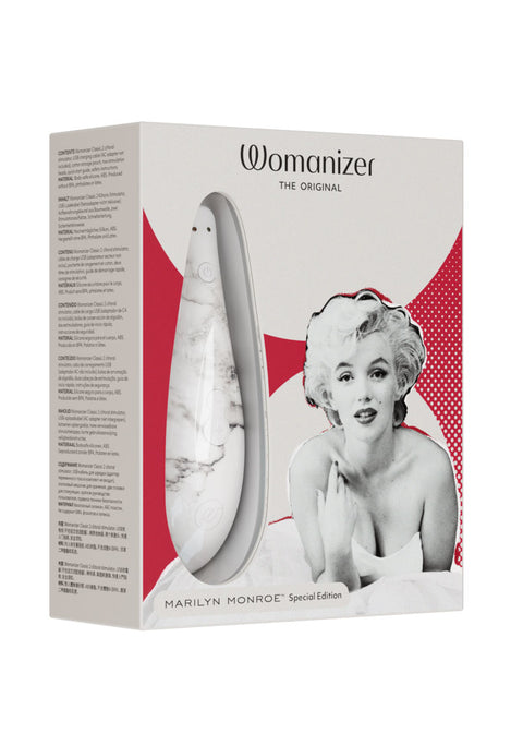 Womanizer Marilyn Monroe Special Edition White Marble