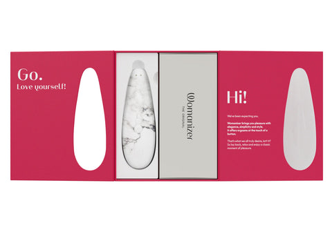 Womanizer Marilyn Monroe Special Edition White Marble
