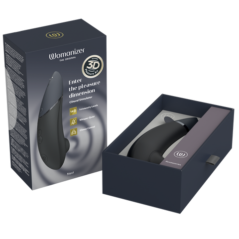 Womanizer Next 3D Pleasure Air Clitoral Stimulator Dusty Pink