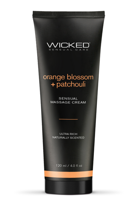 Wicked Orange Blossom and Patchouli Massage Cream 120ml