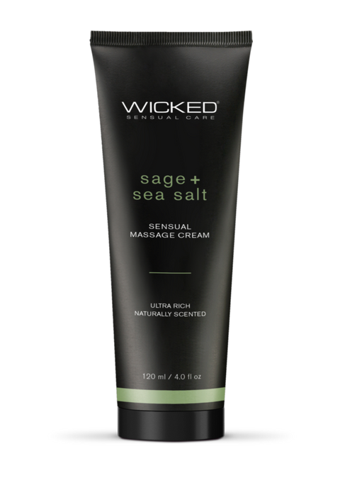 Wicked Sage & Sea Salt Massage Cream 120ml