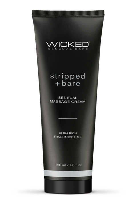 Wicked Stripped and Bare Massage Cream