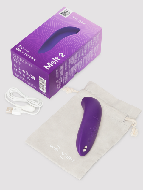 We Vibe Melt 2 Pleasure Air Clitoral Stimulator Purple