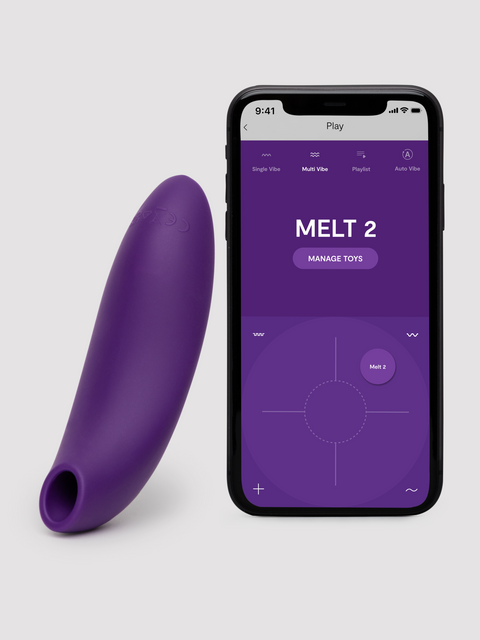We Vibe Melt 2 Pleasure Air Clitoral Stimulator Purple