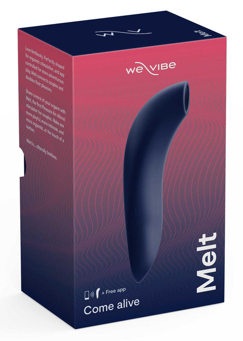 We Vibe Melt Pleasure Air Clitoral Stimulator Midnight Blue