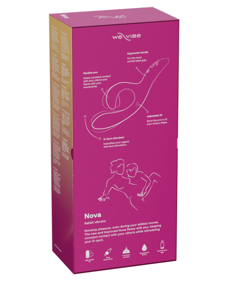 We Vibe Nova Gen 2 Rabbit Vibrator Fuschia