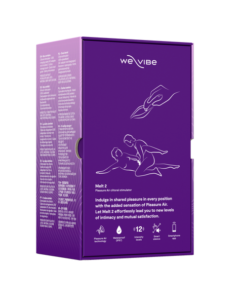 We Vibe Melt 2 Pleasure Air Clitoral Stimulator Purple