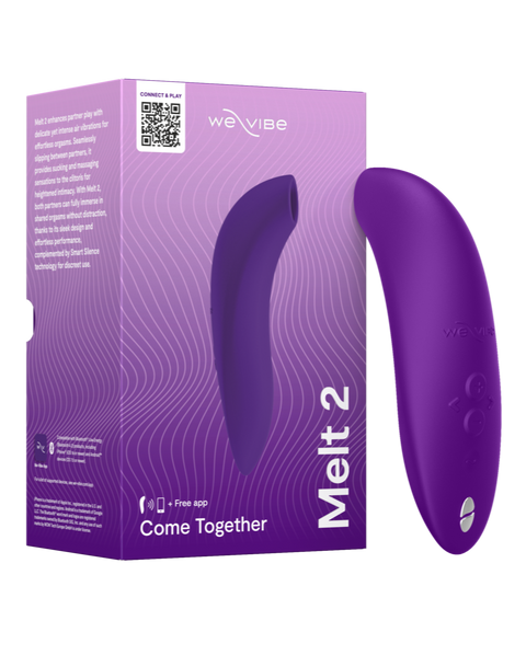 We Vibe Melt 2 Pleasure Air Clitoral Stimulator Purple
