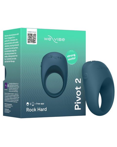Blue Pivot 2 product with packaging on a white background