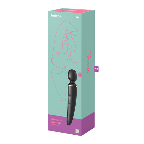 Satisfyer Wand-er Women Black/Gold