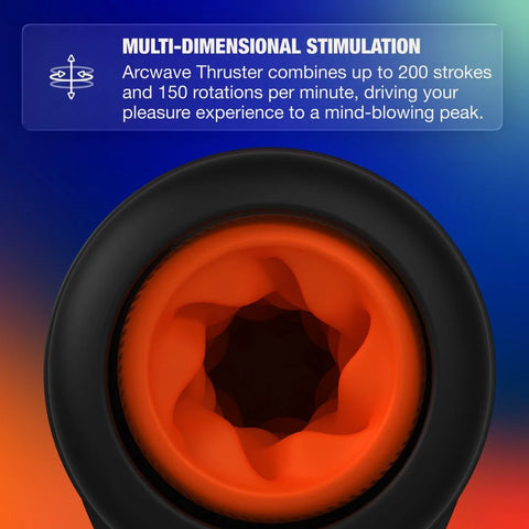 Arcwave Thruster Stroking & Rotating Masturbator